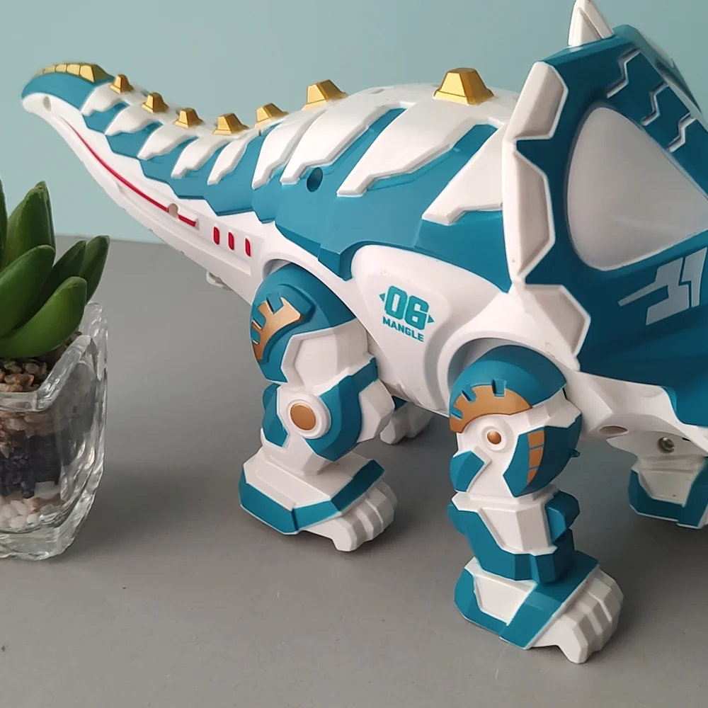 Vivar Toys Mega Triceratops Robot Movements Light Up & Sounds 8+ Good Co…